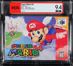 Super Mario 64 graded cartridge